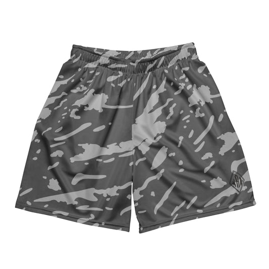 GREY KAD CAMO SHORTS