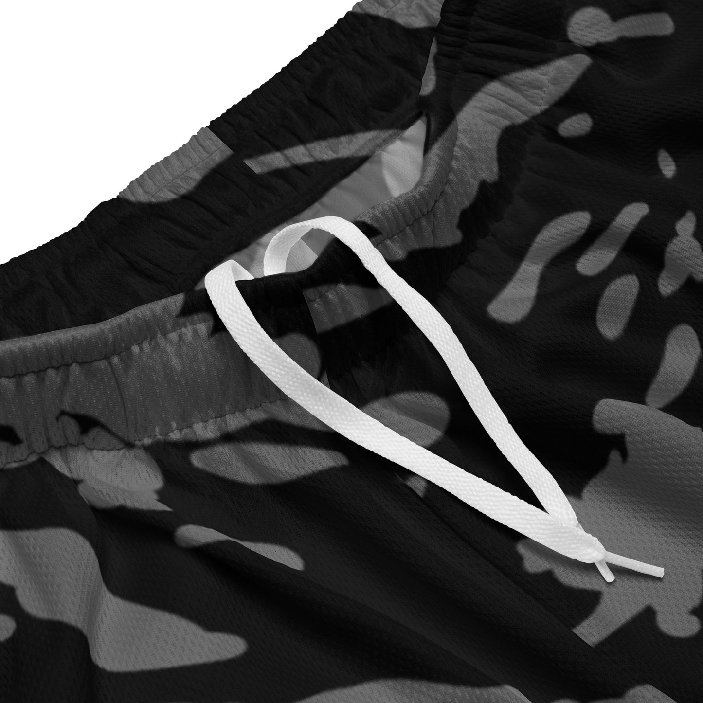 BLK CAMO KAD SHORTS